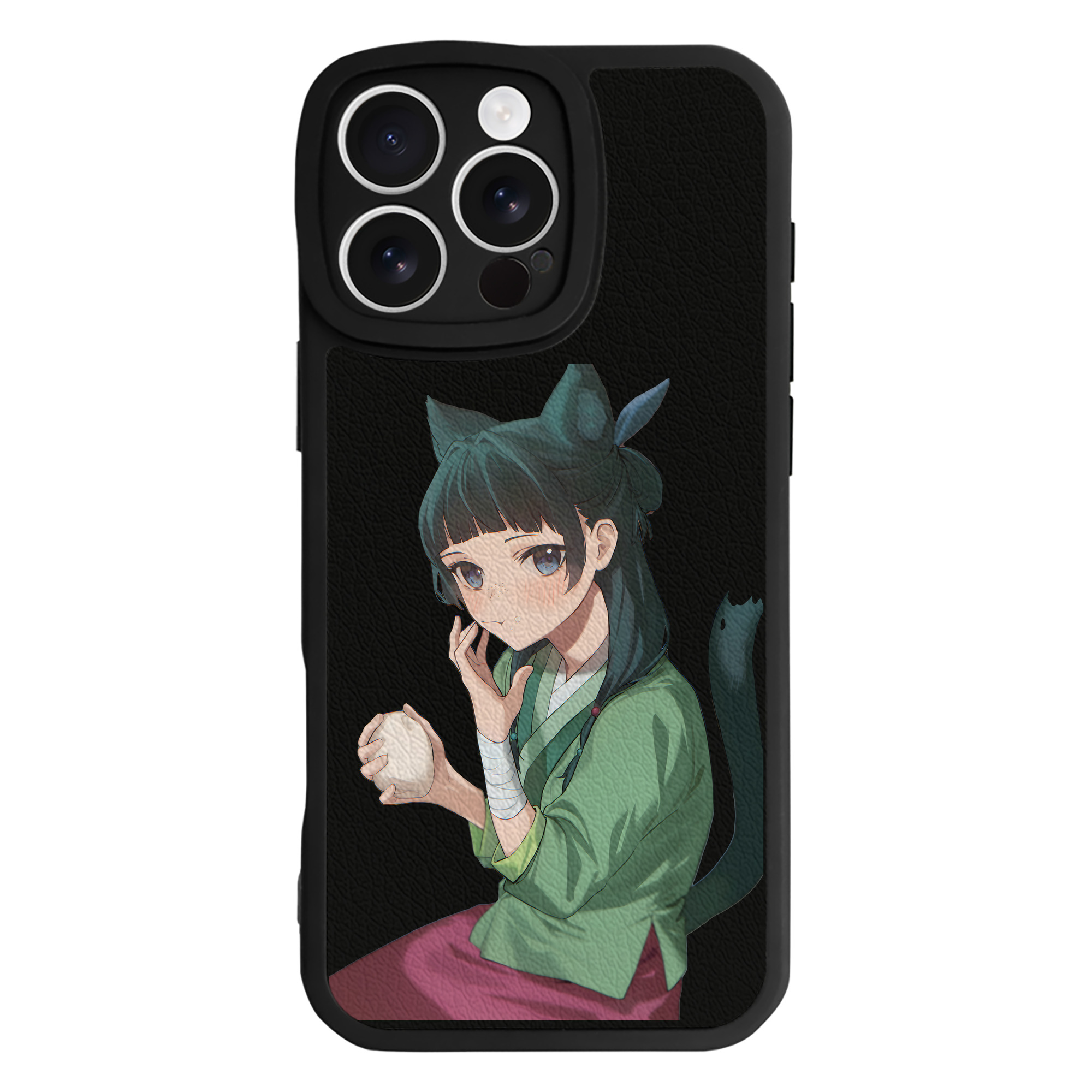 薬屋のひとりごと The Apothecary Diaries 【iPhone 16シリーズ対応】シリコンスマホケース（レザー調） 材質：シリコン
